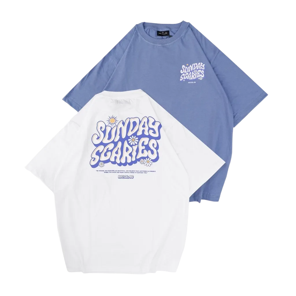 Custom kaos cetak DTF 1 sisi